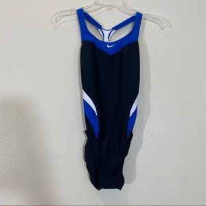 Nike 6 Swimsuit blue /black/white